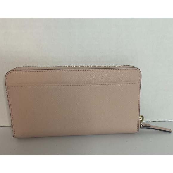 Kate Spade Pink Full Zip Around Wallet - Picture 3 of 7